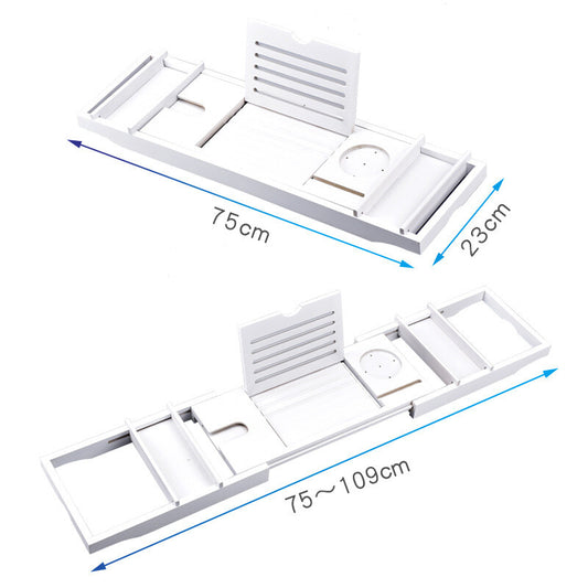 Premium Extendable Bathtub Caddy Tray
