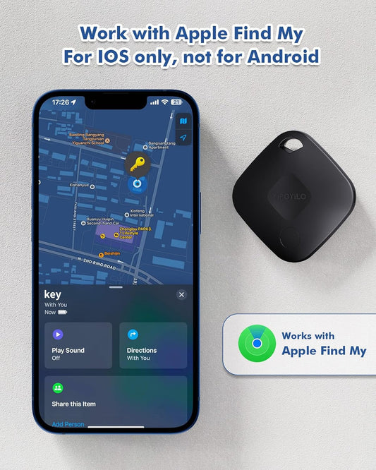 Four Bluetooth Item Trackers - Apple Compatible