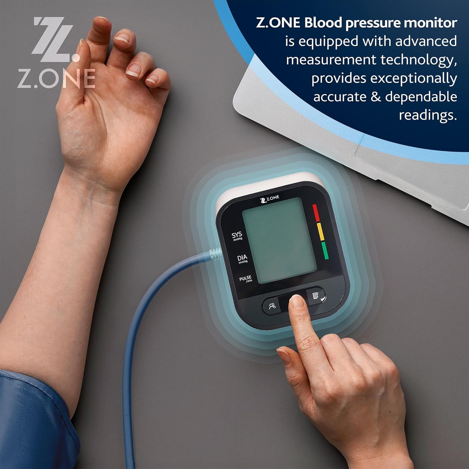 Z.ONE Upper Arm Digital Blood Pressure Monitor