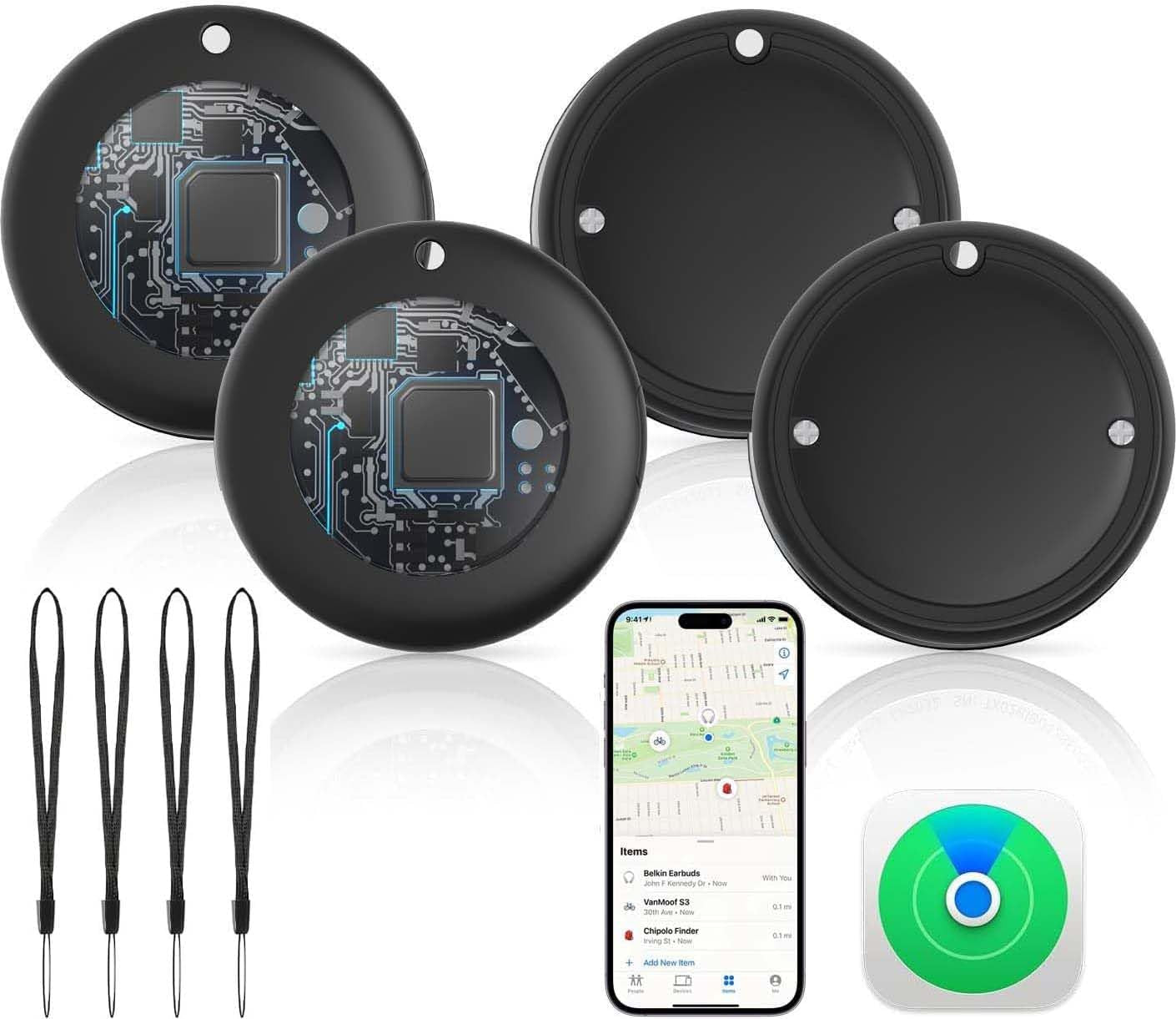 Bluetooth Item Tracker Smart Tag (Apple Find My)