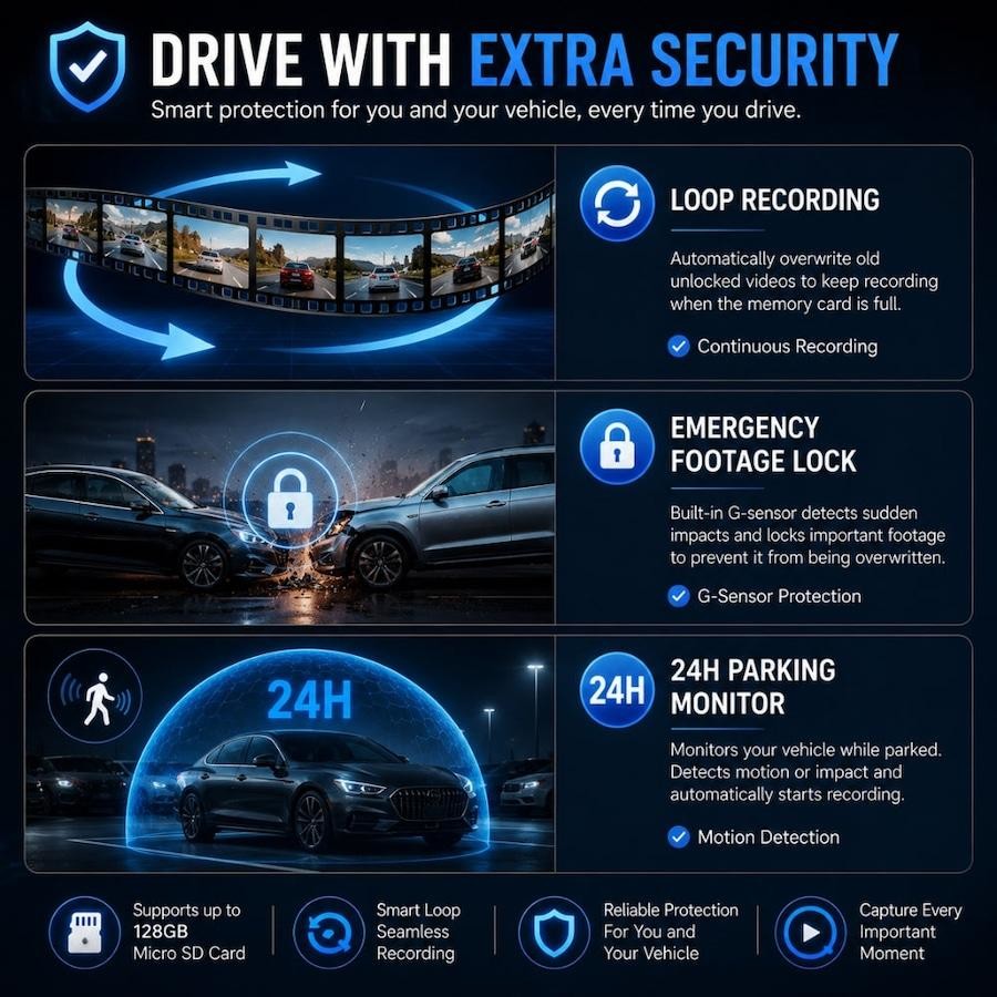Bloody Good 1080p WiFi Dash Cam