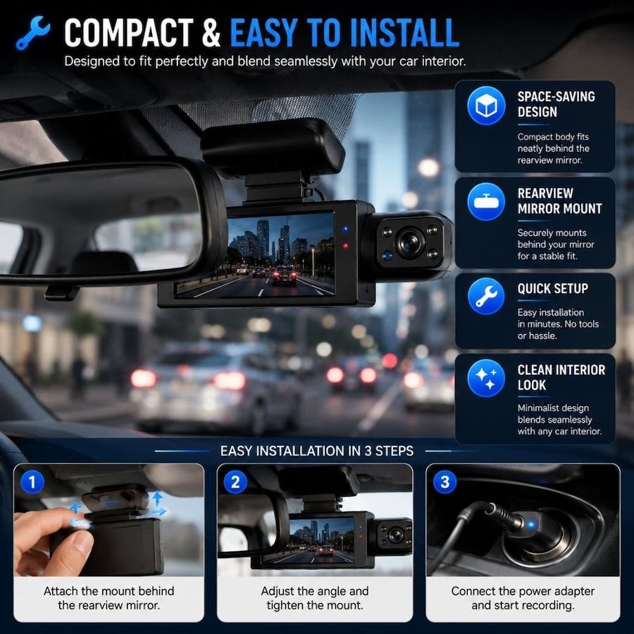 Bloody Good 1080p WiFi Dash Cam