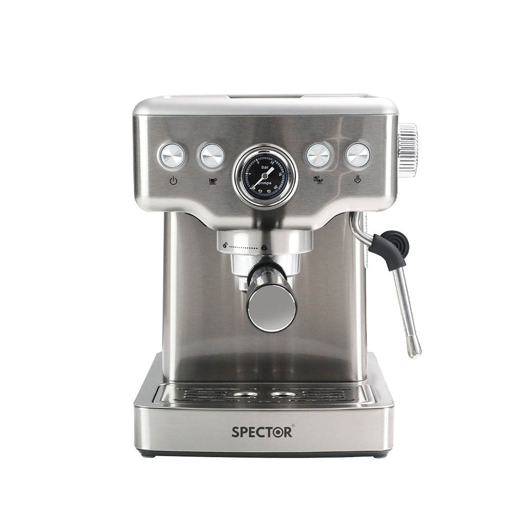 Spector 20 Bar Coffee Machine Espresso Maker with Milk Frother