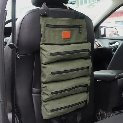 Multi-Purpose Canvas Roll Up Tool Bag