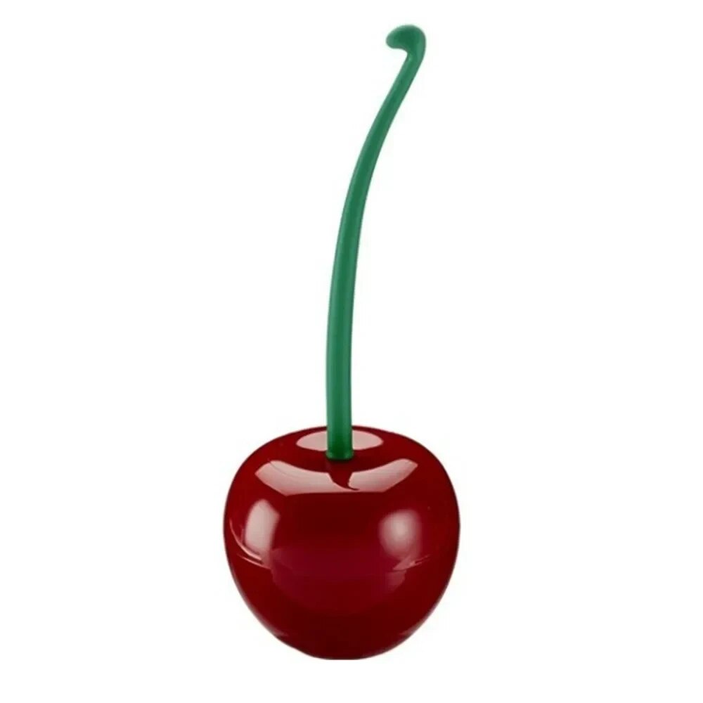 Creative Lovely Cherry Shape Lavatory Toilet Brush Set
