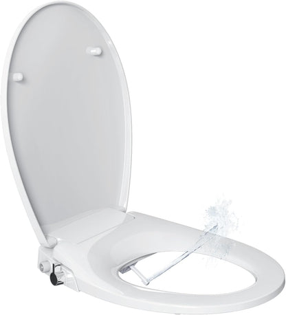 AQUATIZ Ultra-Thin Non-Electric Bidet Toilet Seat
