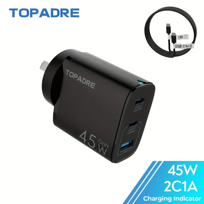 45W 3-Port Charger