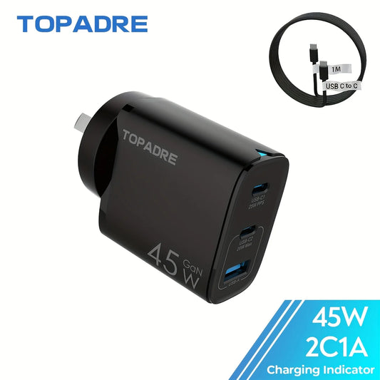 45W 3-Port Charger