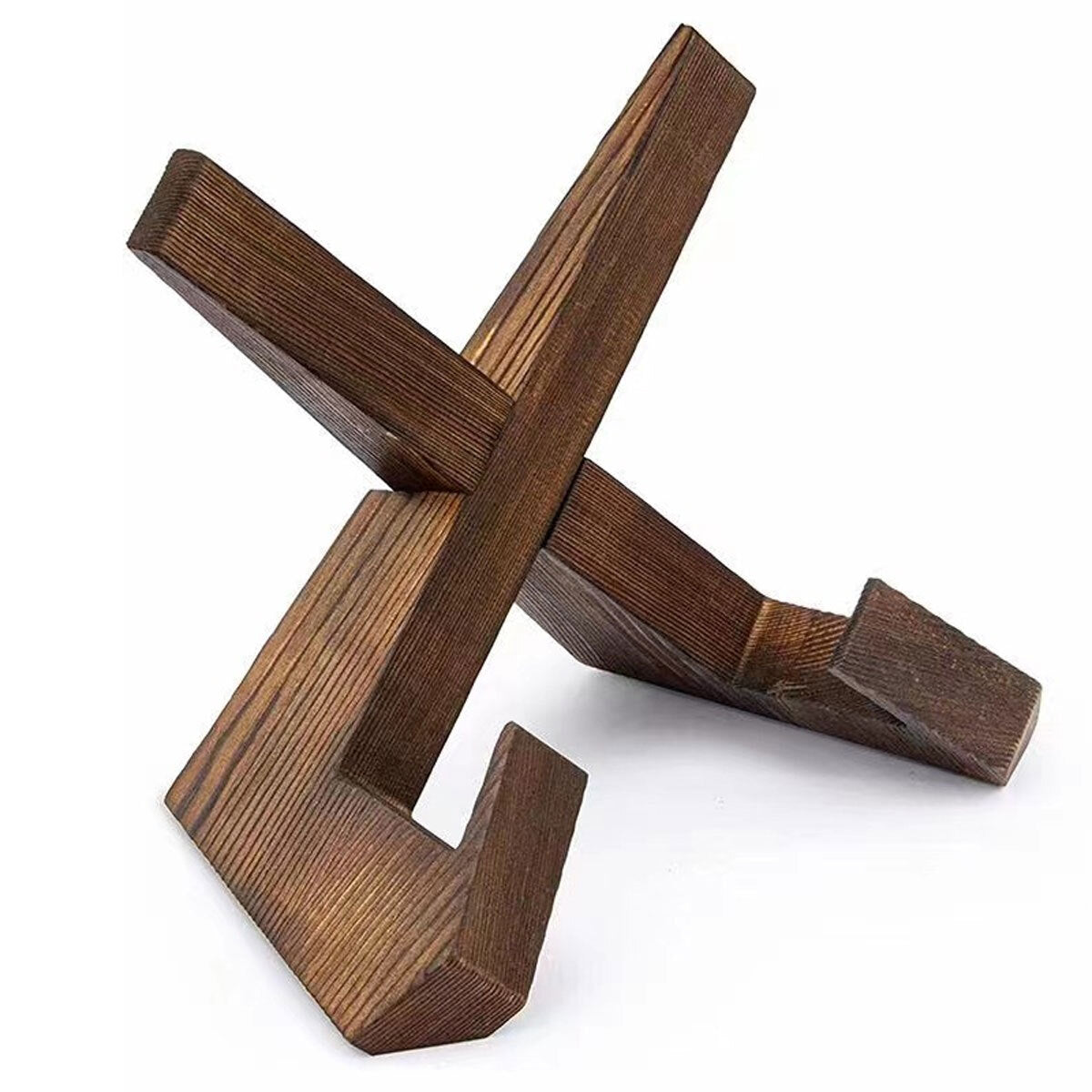 Wooden Multi-Purpose Book & Tablet Display Stand