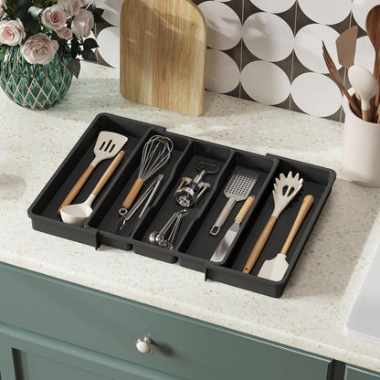 Lifewit Expandable Kitchen Cutlery & Utensil Drawer Organiser