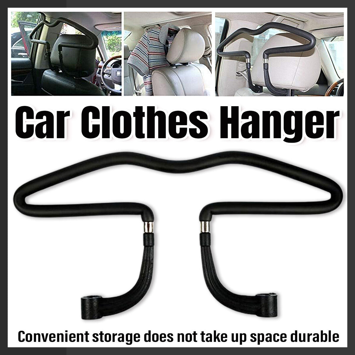 Car Headrest Coat Hanger