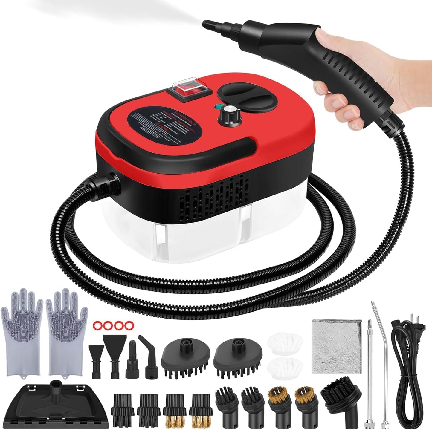 6-Speed High-Pressure Handheld Steam Cleaner