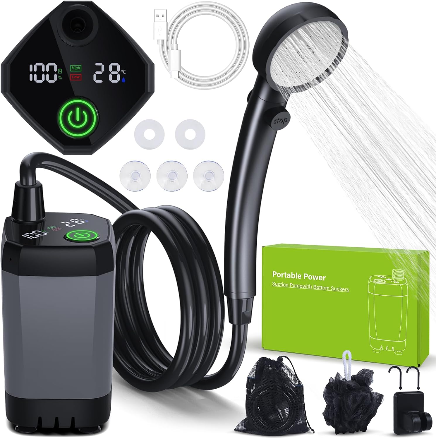 Spopal Portable Camping Shower
