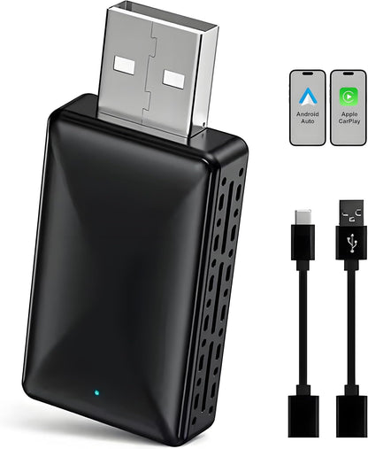 Wireless 2-in-1 CarPlay & Android Auto Adapter