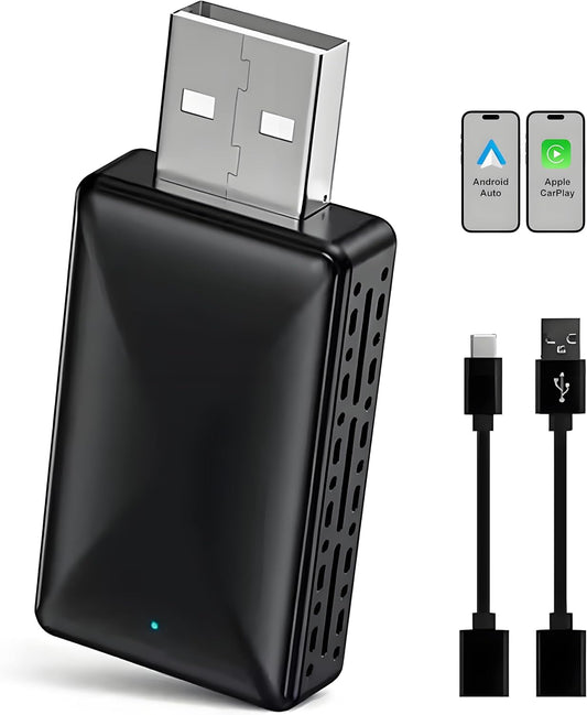 Wireless 2-in-1 CarPlay & Android Auto Adapter
