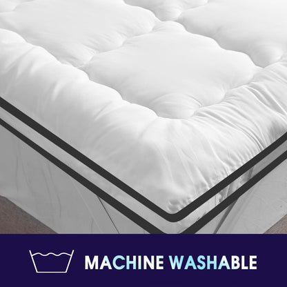 Dreamz Microfibre Pillowtop King Mattress Topper (5 cm)