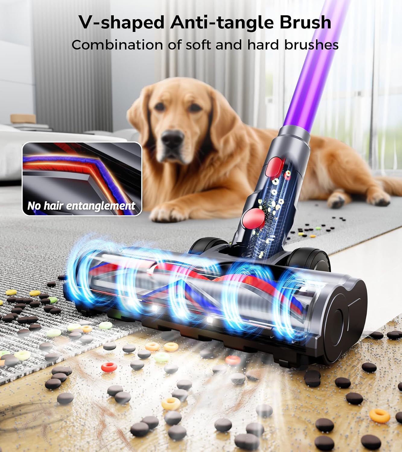 550W Cordless Stick Vacuum