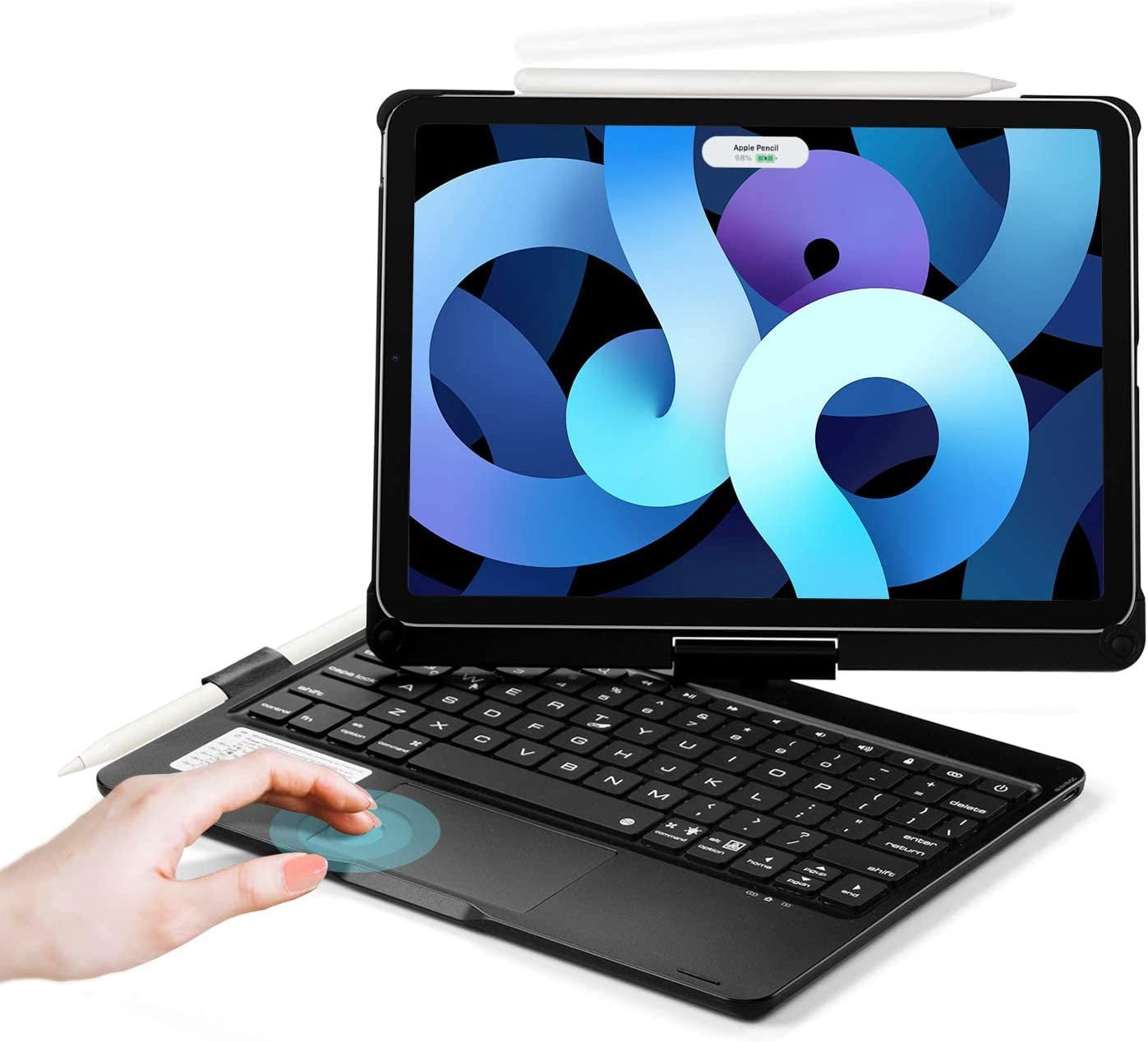360° Rotatable Keyboard Case for iPad Air & Pro