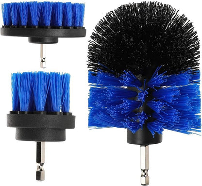 3-Piece Drill Brush Attachment Set