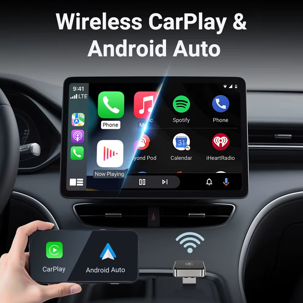 Wireless CarPlay & Android Auto Adapter