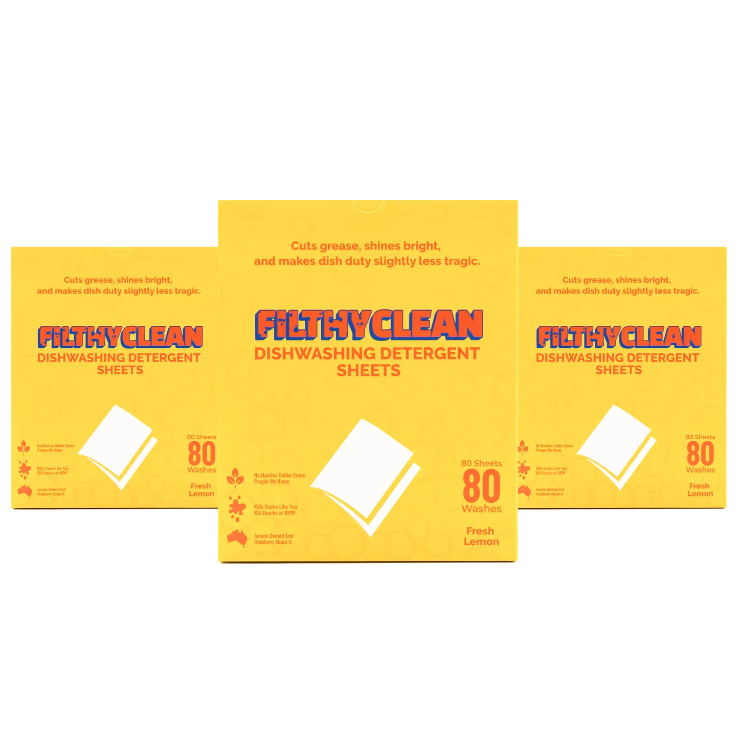 Dishwashing Detergent Sheets by Filthy Clean