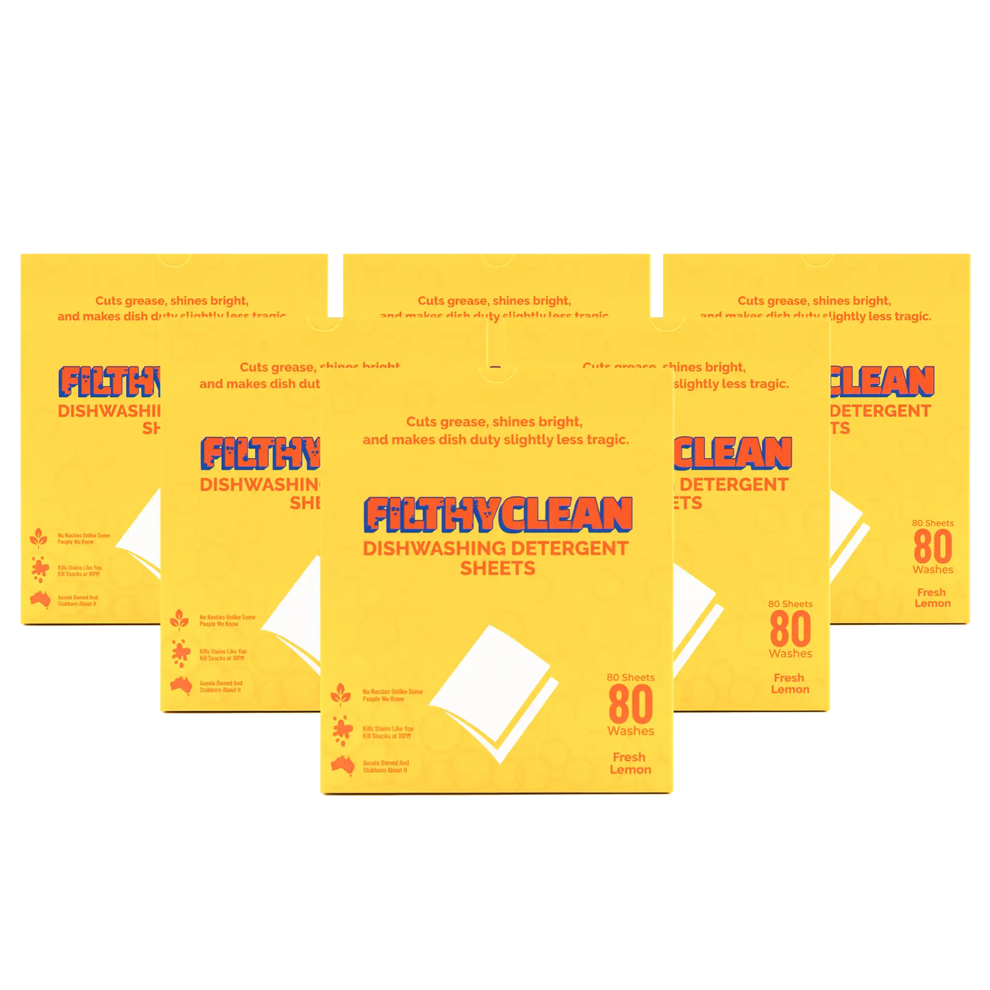 Dishwashing Detergent Sheets by Filthy Clean