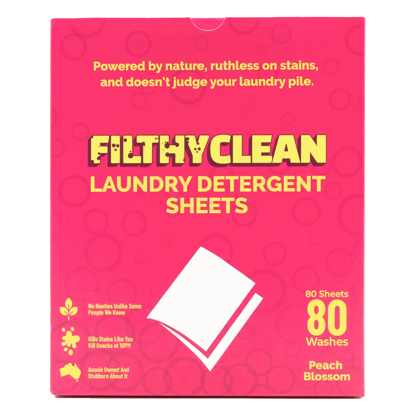 Laundry Detergent Sheets by Filthy Clean