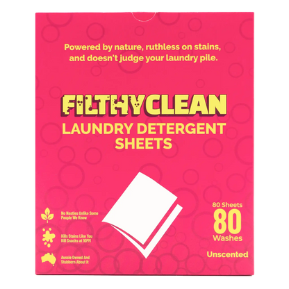 Laundry Detergent Sheets by Filthy Clean