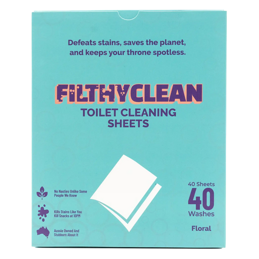 Toilet Cleaning Sheets by Filthy Clean