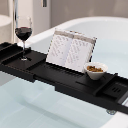Serenity Bamboo Extendable Bath Caddy