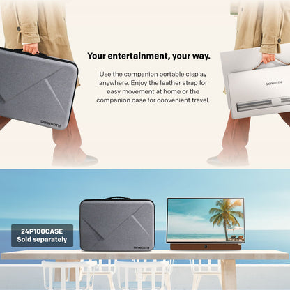 SKYWORTH 24-Inch Portable TV