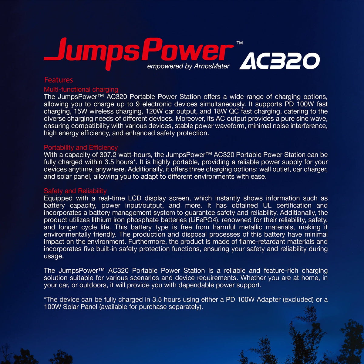 320W Portable Power Station