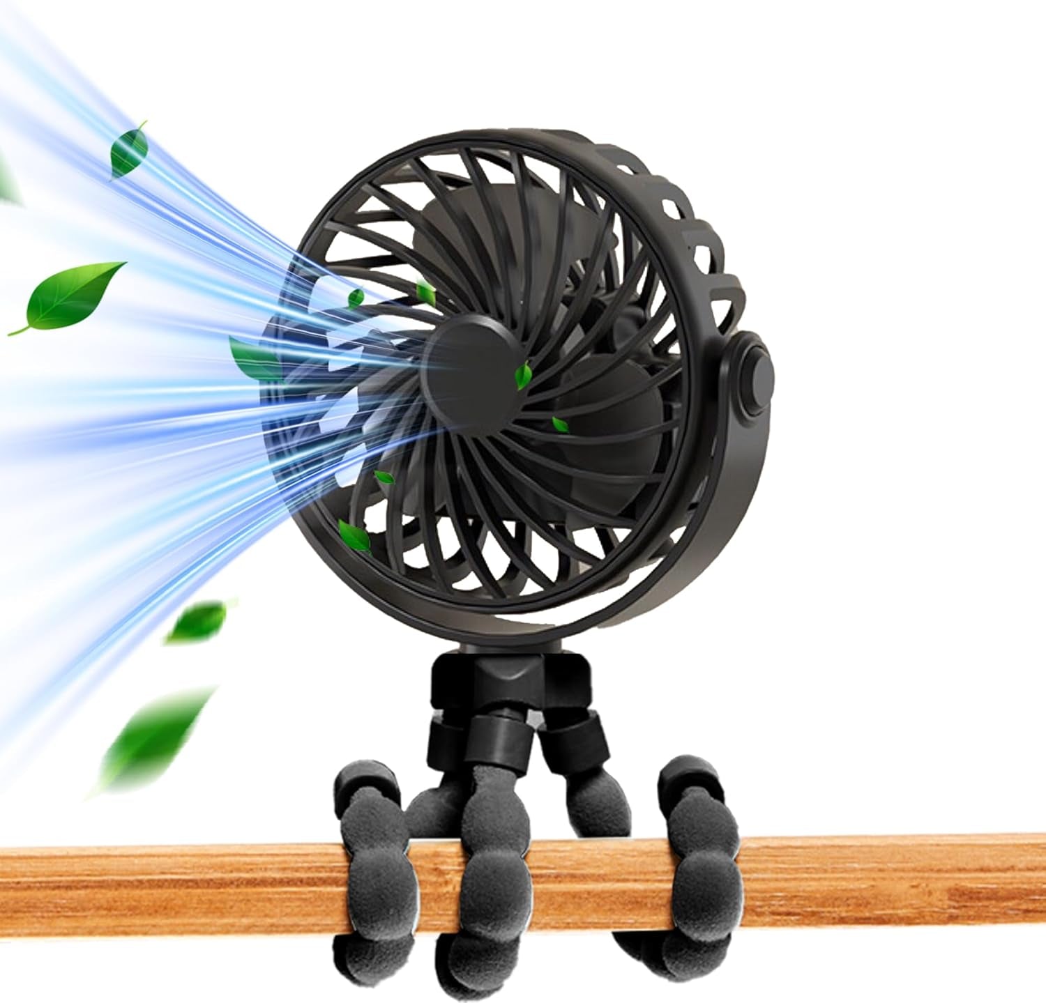 Versatile Flexible Tripod Mini Fan