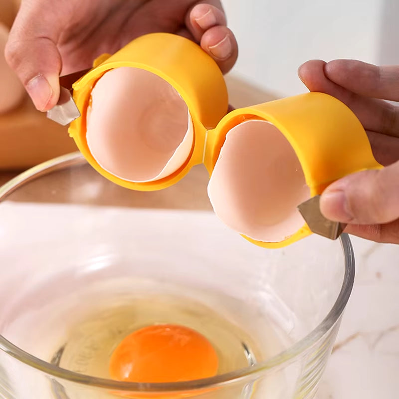 2-in-1 Handheld Egg Shell Opener & Separator Tool