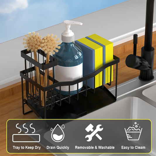 Maifan Stainless Steel Automatic Drainage Kitchen Sink Organiser