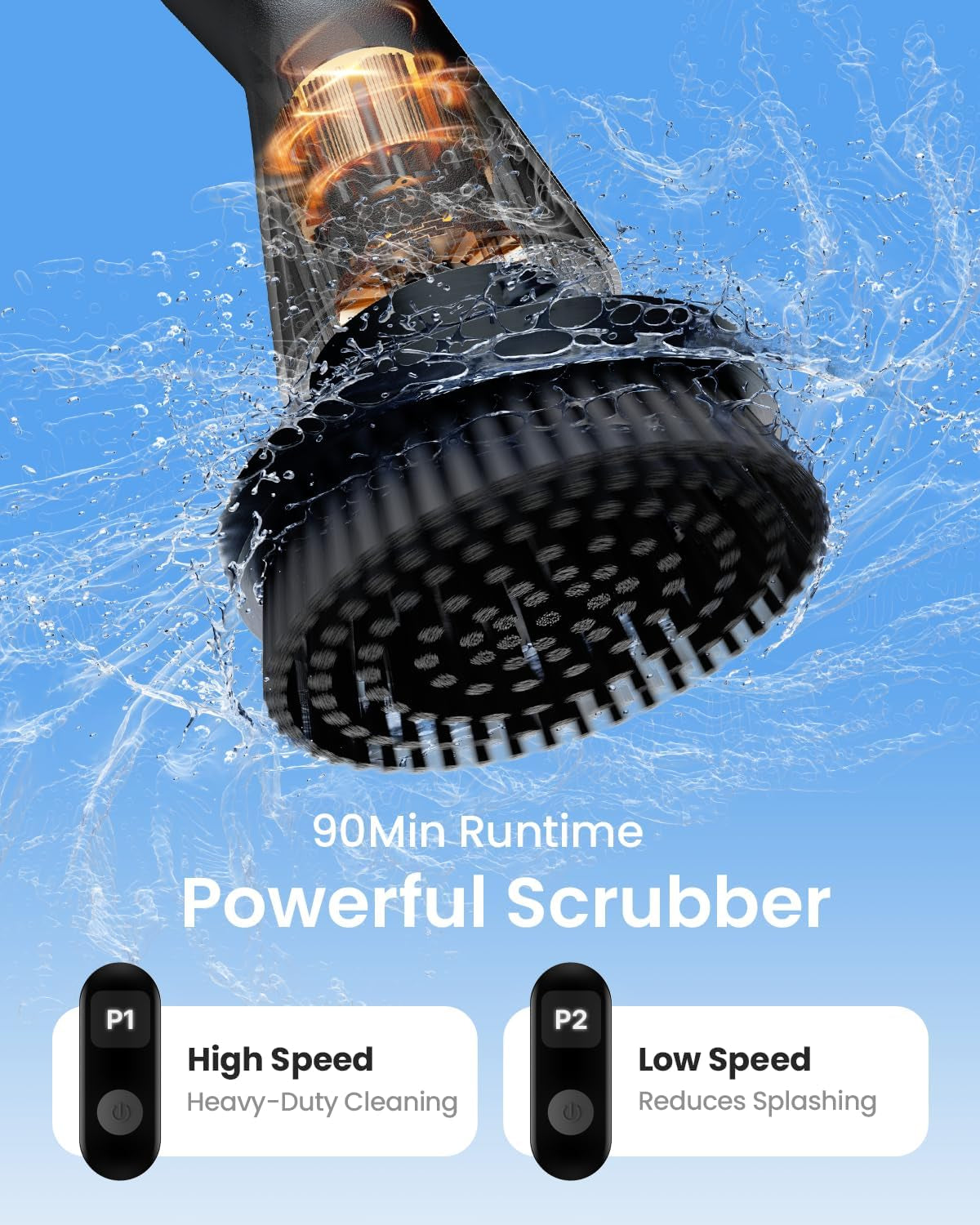 Leebein Cordless Electric Spin Scrubber