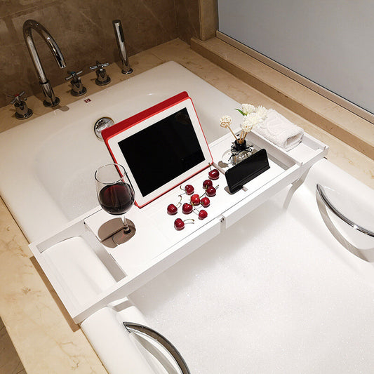 Premium Extendable Bathtub Caddy Tray