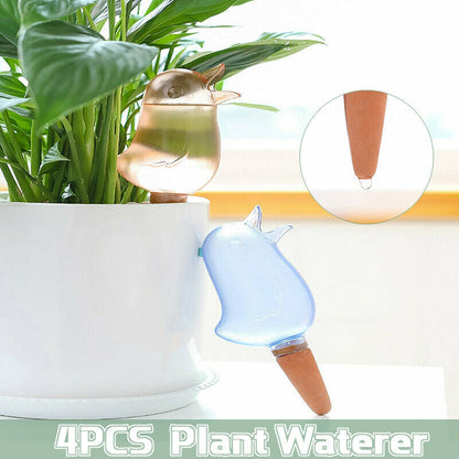 4-Piece Self-Watering Plant Spikes