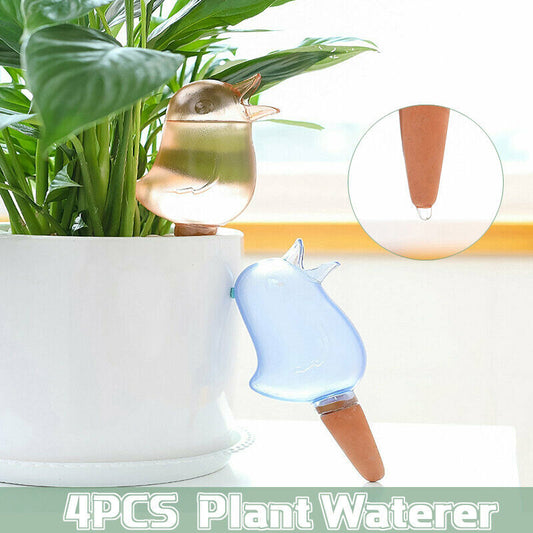 4-Piece Self-Watering Plant Spikes