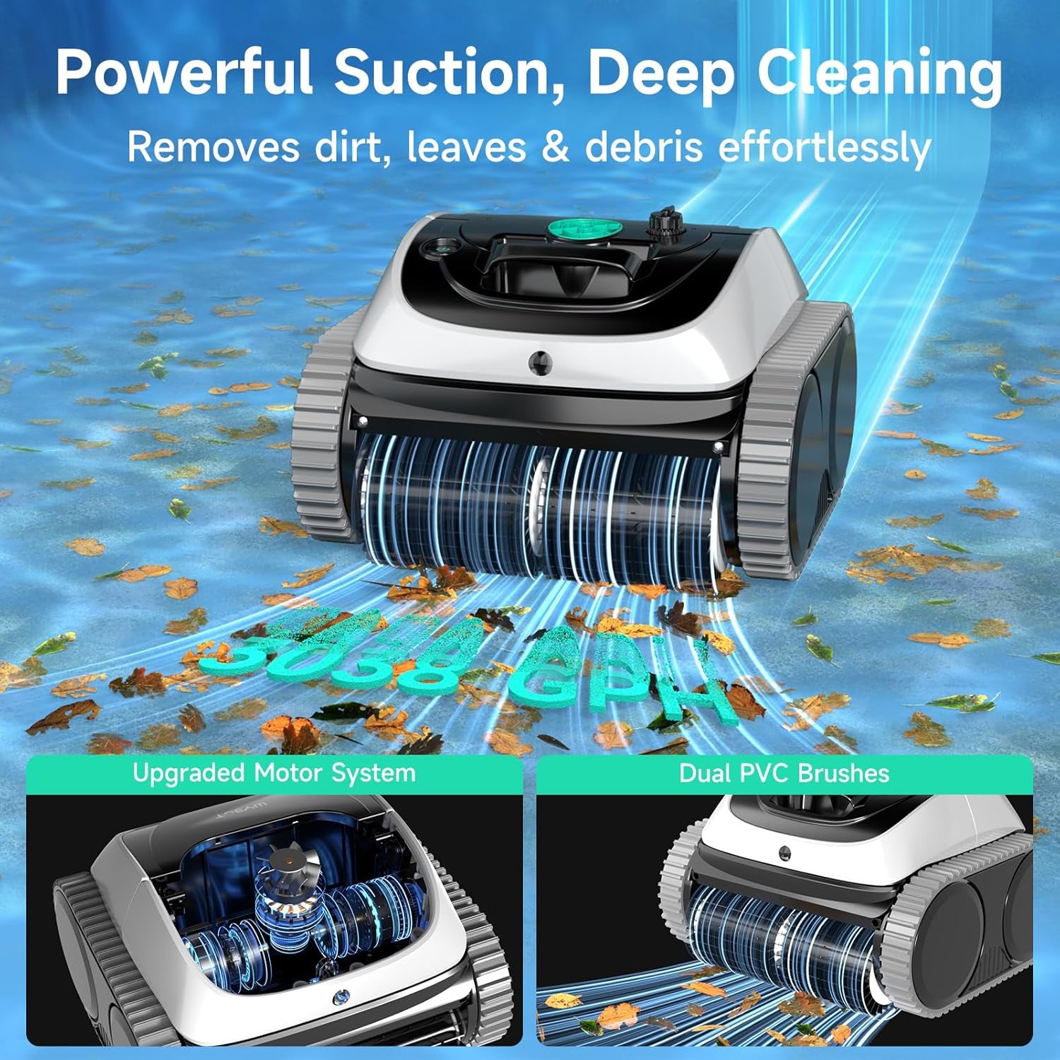 WYBOT C1 Cordless Robotic Pool Cleaner