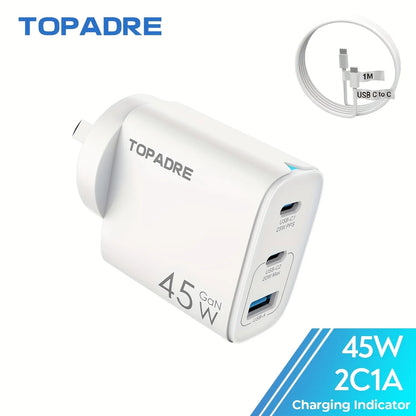 45W 3-Port Charger