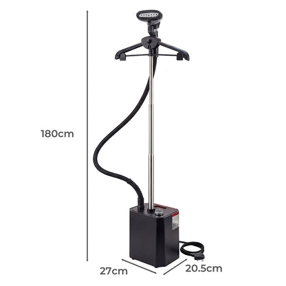 Spector Garment Steamer 2200W Standing 2.9L Fast Heat  Stem 3 Levels Adjustable